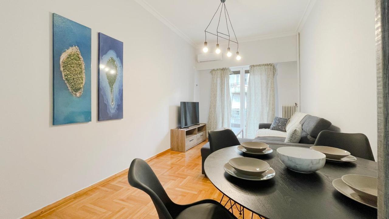Kodrigktonos Central 77Sqm Apt In Viktoria Atenas Exterior foto